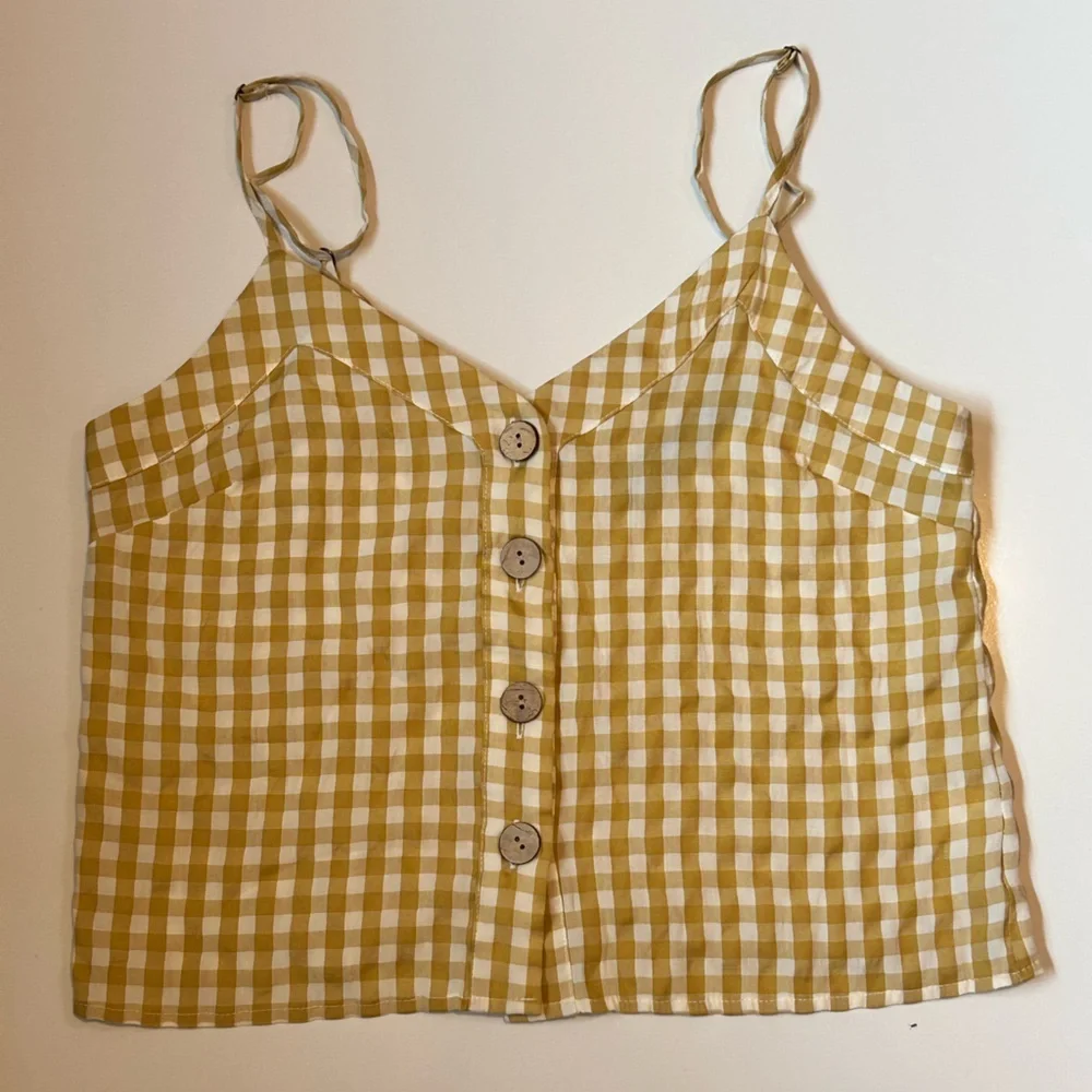 Madewell Yellow and White Diaper Cover (I)